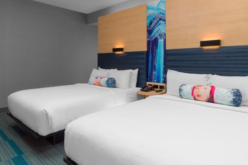 Aloft Room, Guest room, 2 Queen interior
